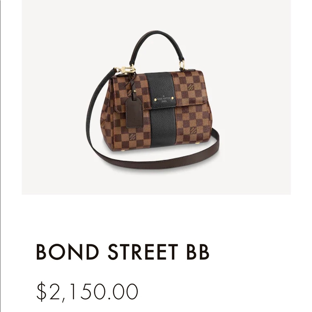 Louis Vuitton Damier Ebene Bond Street BB